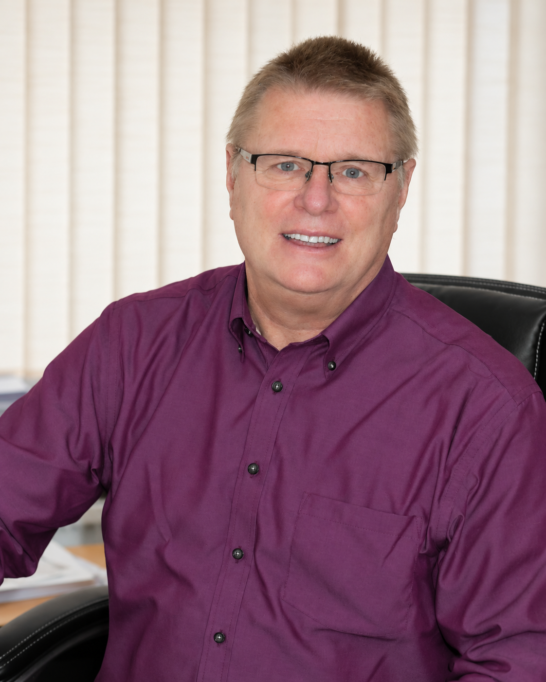 David Allen of DAA Services Ltd in his office